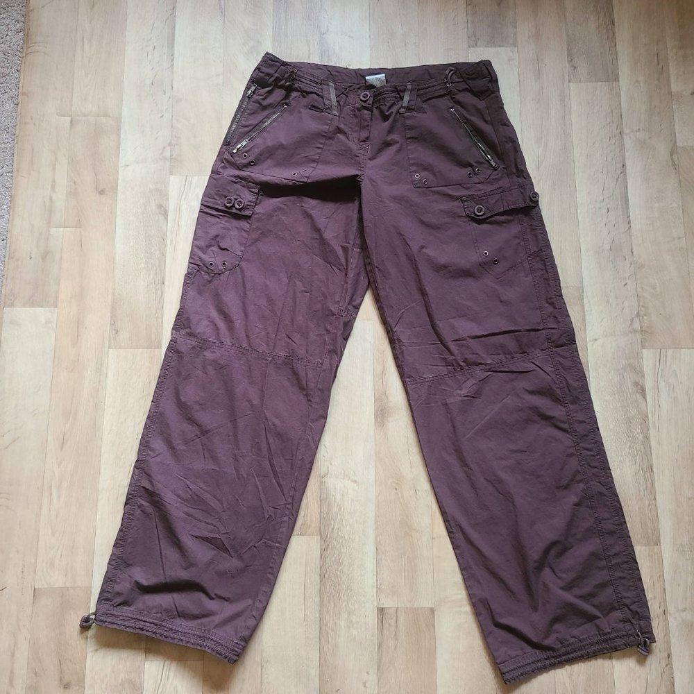 EUC Size 17 - TALL- Neva Brown Cargo Pants- 36" Inseam